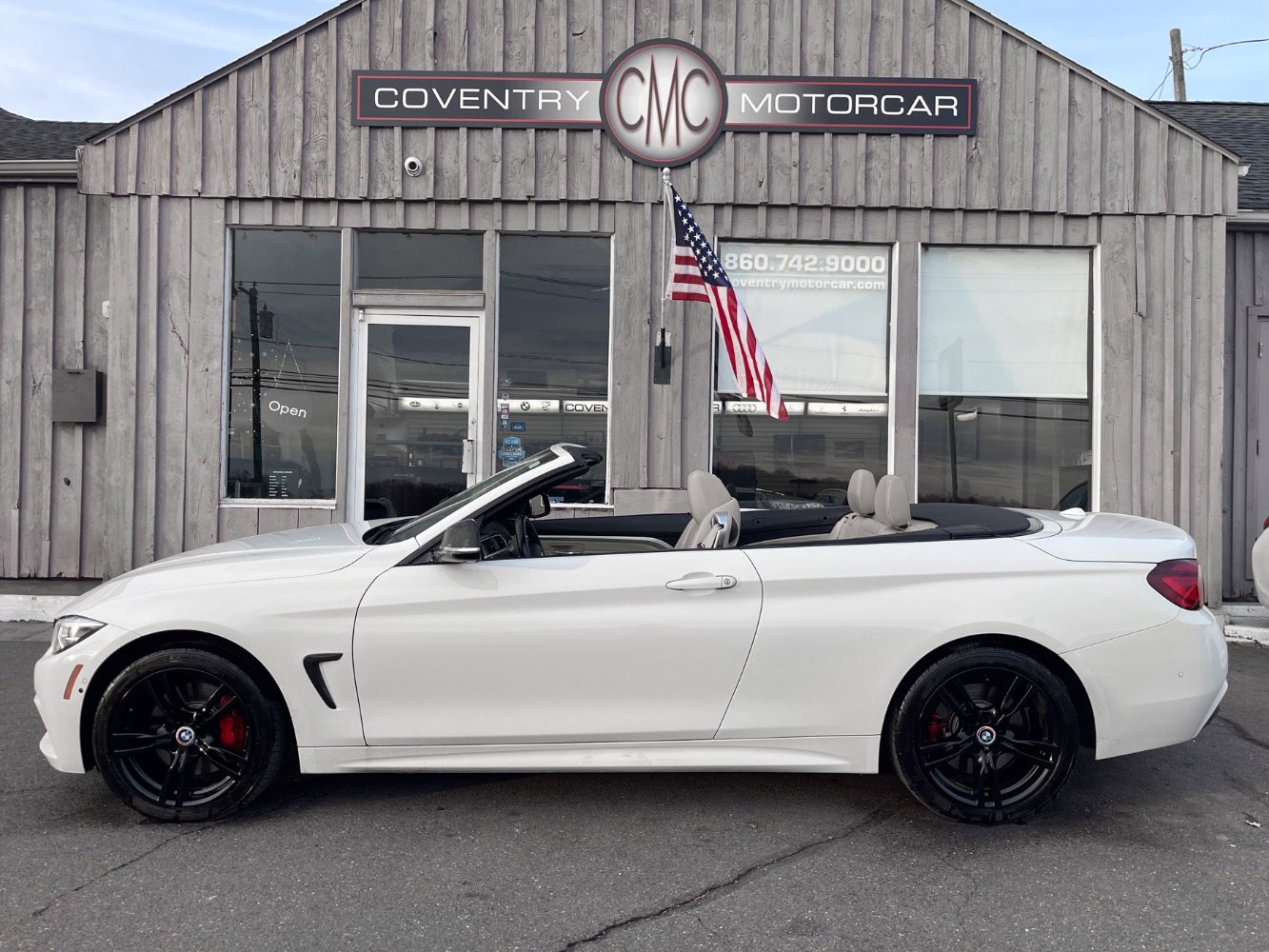 Used 2020 BMW 440i xDrive Convertible w/ M Sport Package image 1