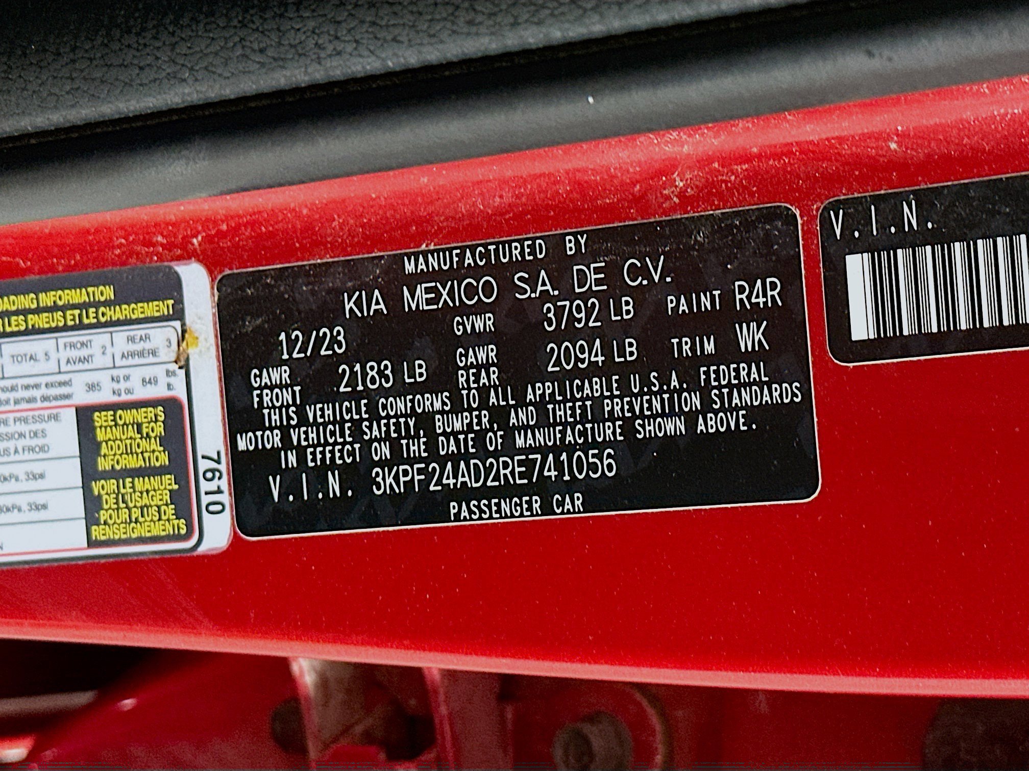 Used 2024 Kia Forte LXS image 12