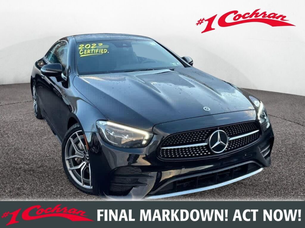 Certified 2023 Mercedes-Benz E 450 4MATIC Coupe