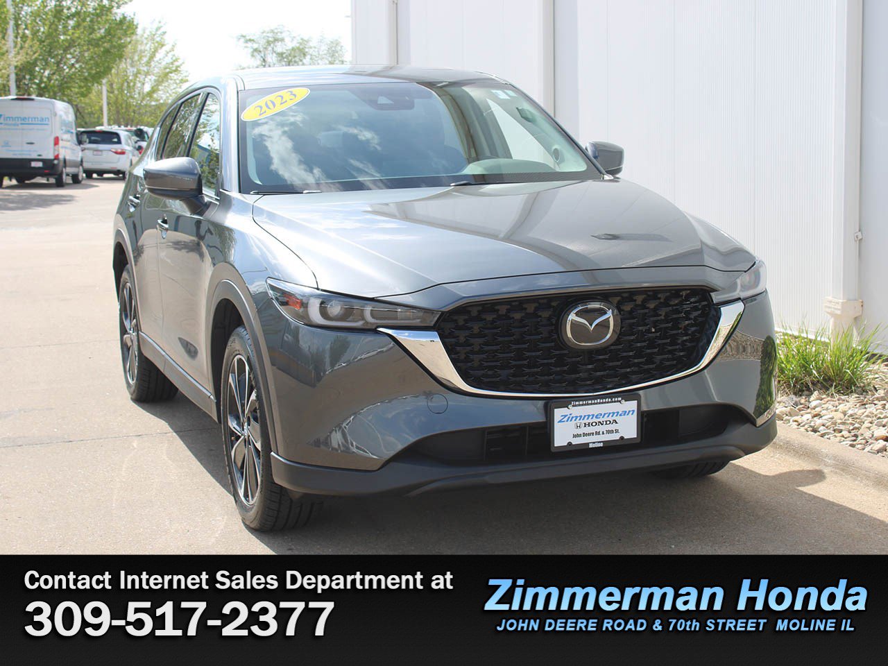 Used 2023 MAZDA CX-5 AWD 2.5 S w/ Premium Package image 3