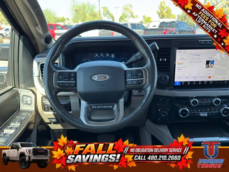 Used 2025 Ford F350 Platinum w/ Platinum Plus Package AWD/4WD image 37