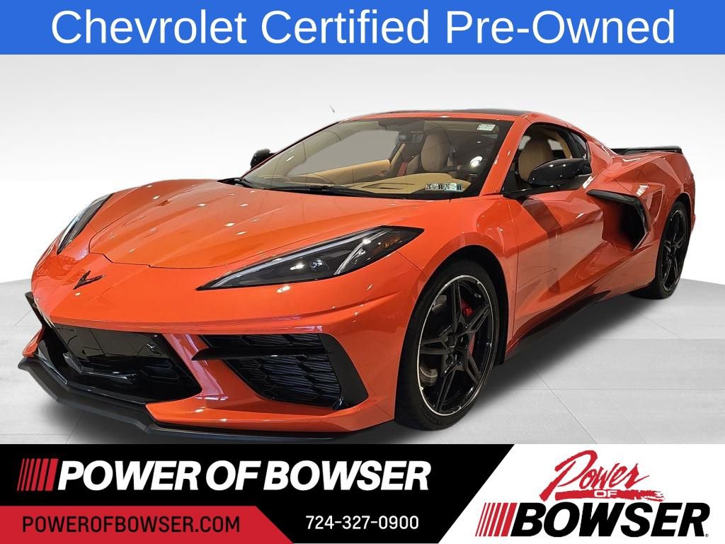 Certified 2020 Chevrolet Corvette Stingray Premium Cpe w/ 3LT Preferred Equipment Group