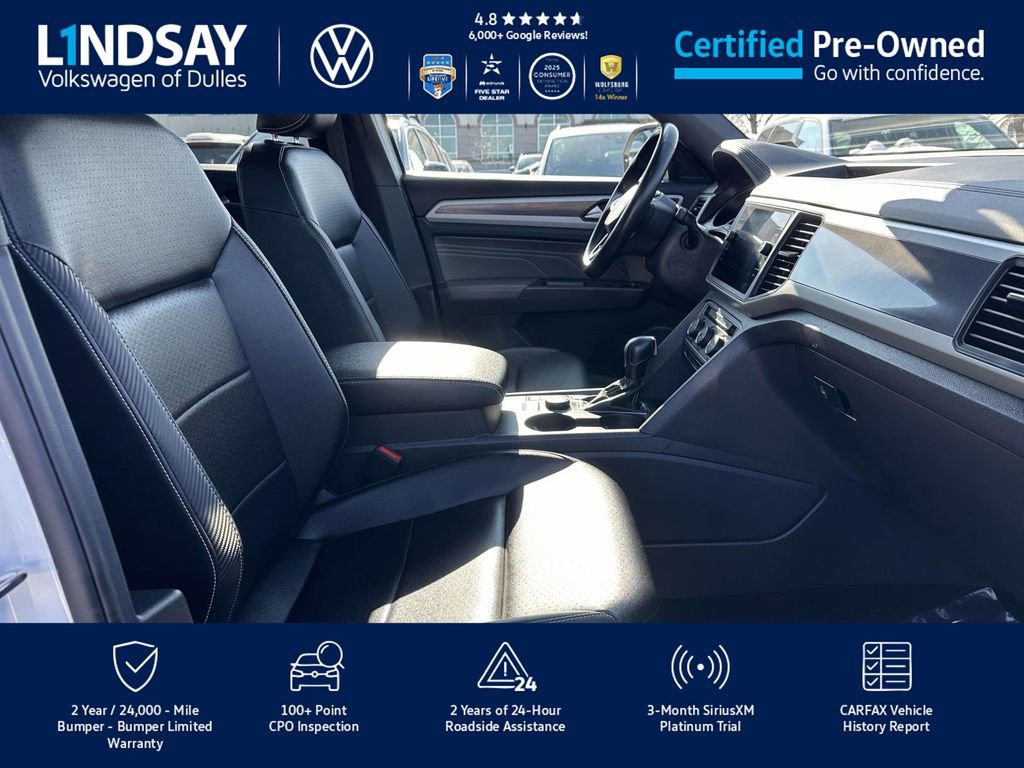 Certified 2021 Volkswagen Atlas Cross Sport SE w/ Panoramic Sunroof Package image 12