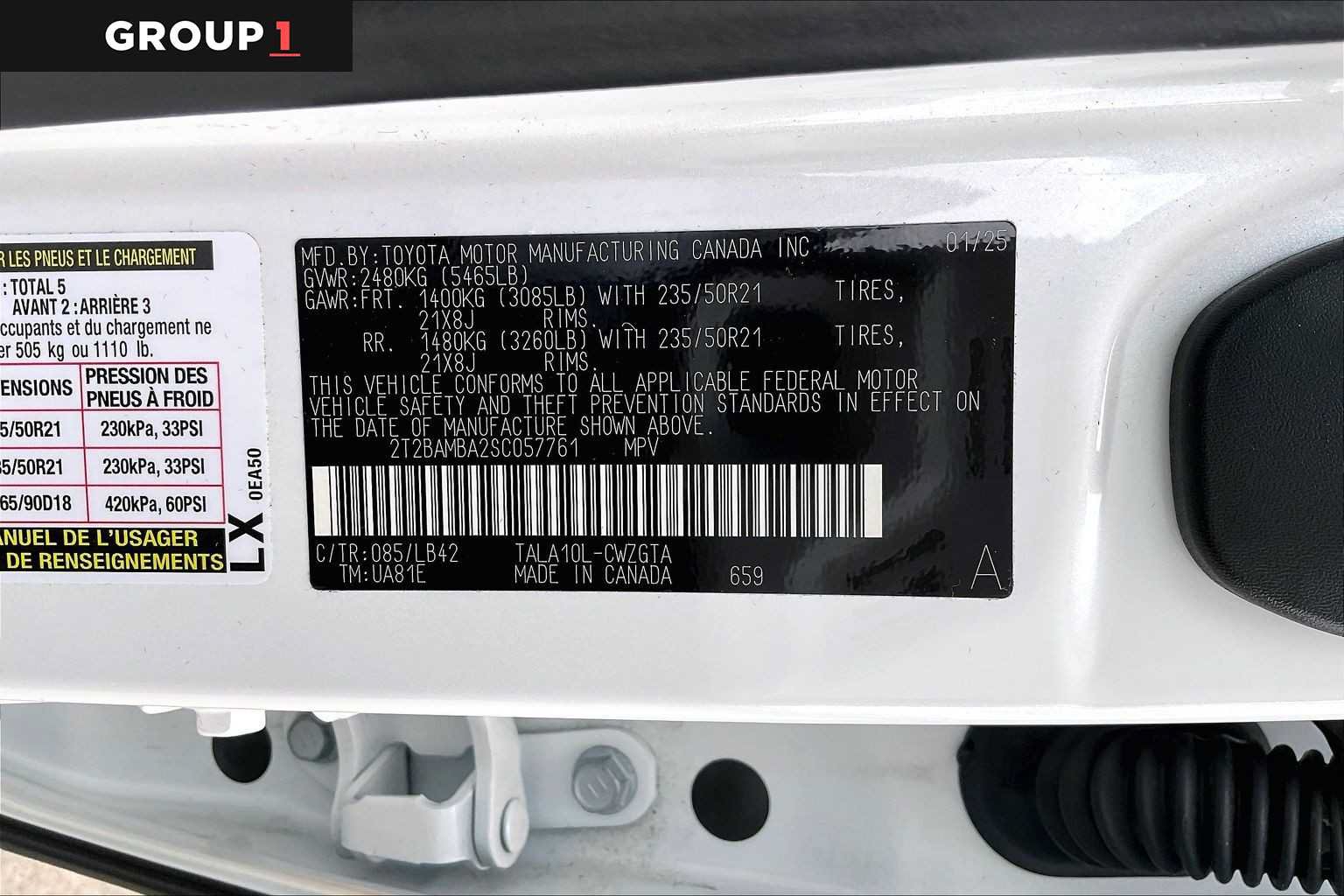 Certified 2025 Lexus RX 350 Premium Plus w/ Convenience Package FWD image 34