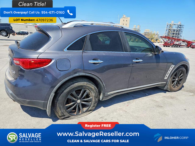 Used 2010 INFINITI FX35 AWD w/ Navigation Pkg image 4