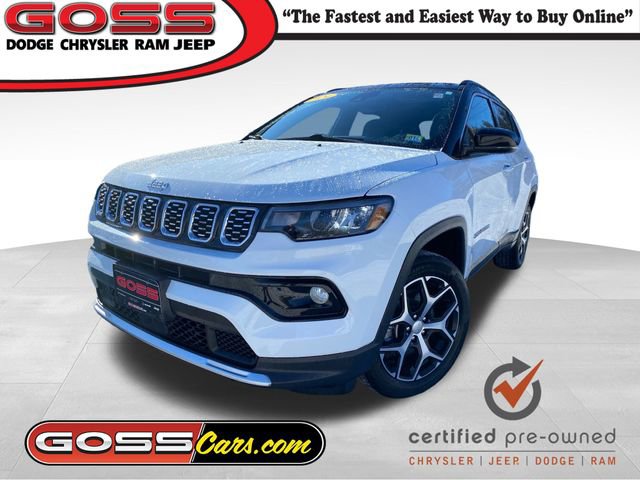 Certified 2024 Jeep Compass Limited w/ Sun and Sound Group image 1