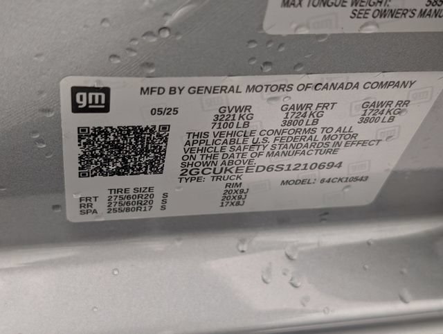 Certified 2025 Chevrolet Silverado 1500 RST w/ All Star Edition Plus AWD/4WD image 35