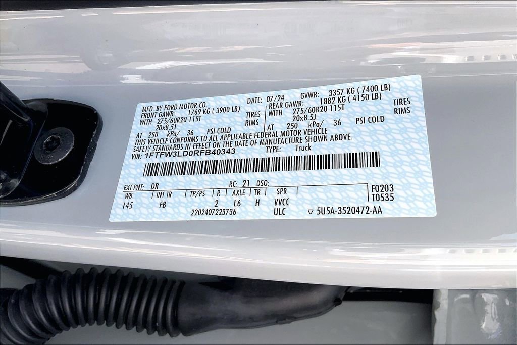 Used 2024 Ford F150 XLT w/ Equipment Group 302A MID image 35