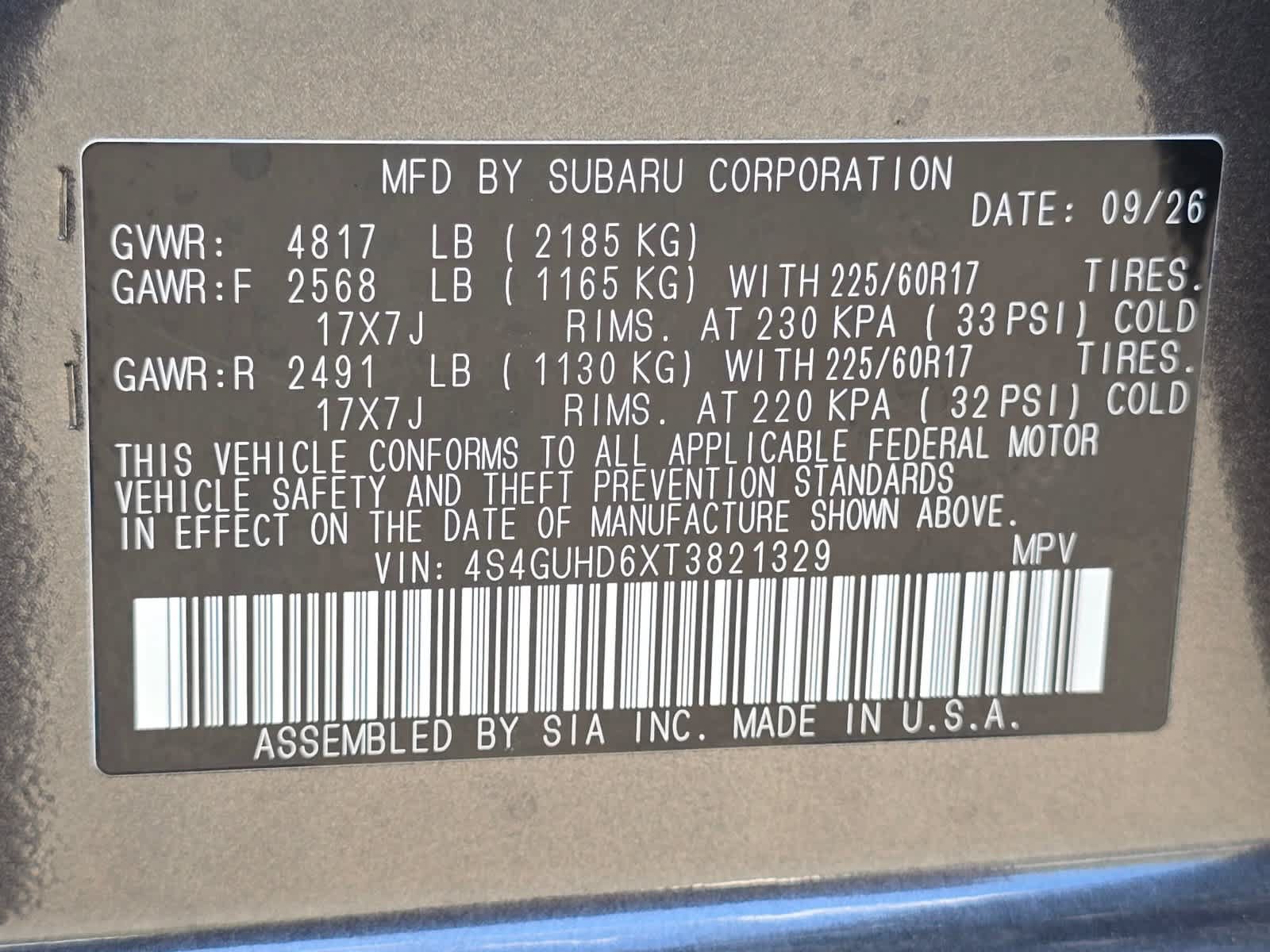 New 2026 Subaru Crosstrek 2.5i Premium AWD/4WD image 29