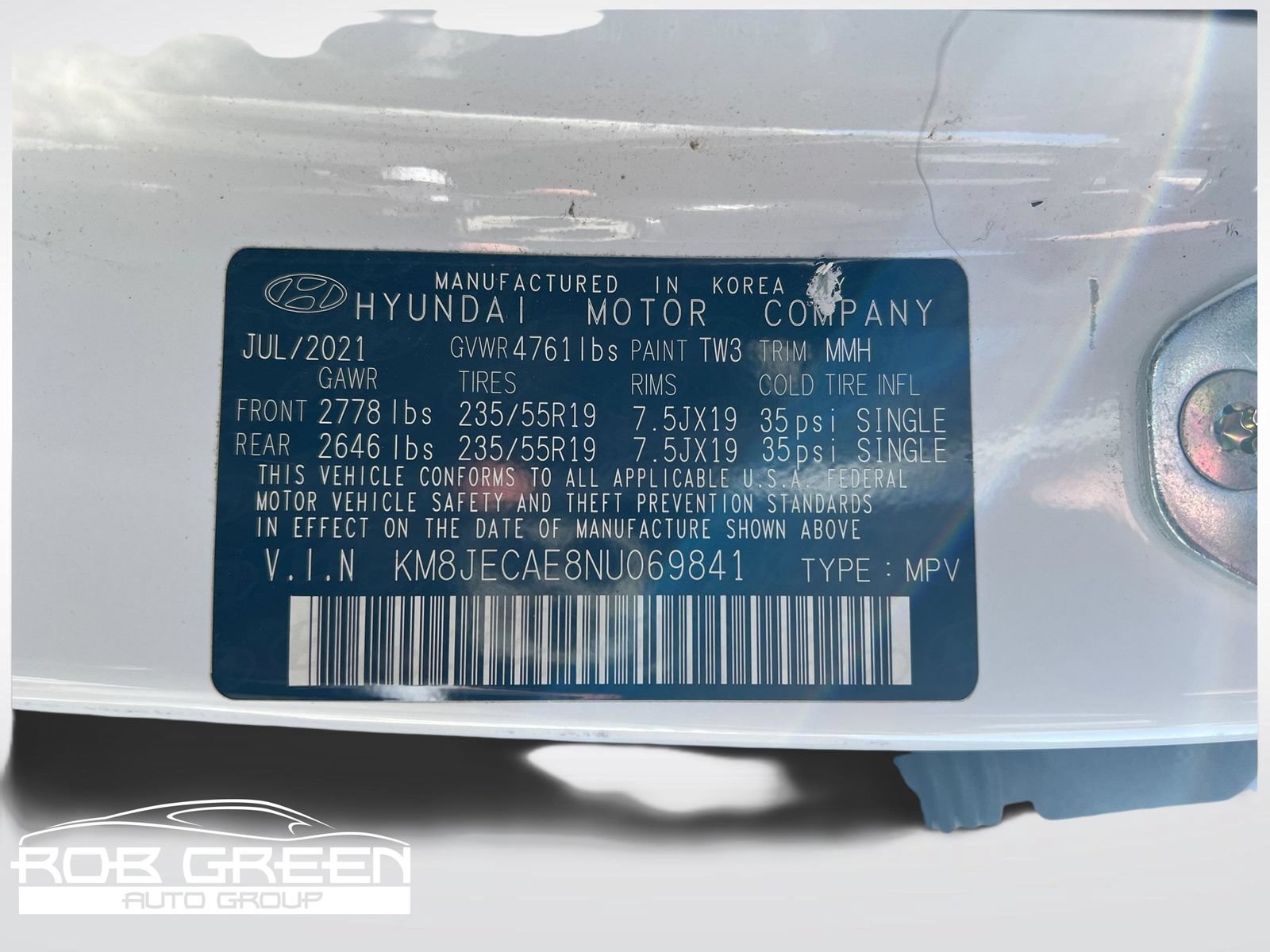 Used 2022 Hyundai Tucson Limited w/ Cargo Package AWD/4WD image 1