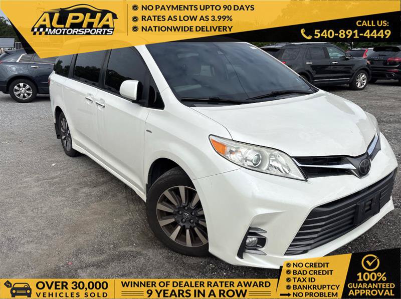 Used 2020 Toyota Sienna XLE AWD/4WD image 1