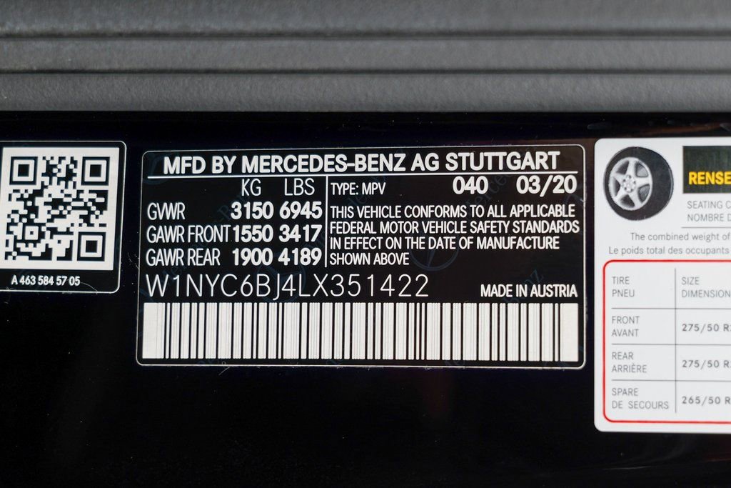 Used 2020 Mercedes-Benz G 550 G 550 image 61