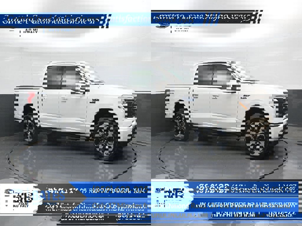 New 2025 Ford F150 Lightning Platinum image 1