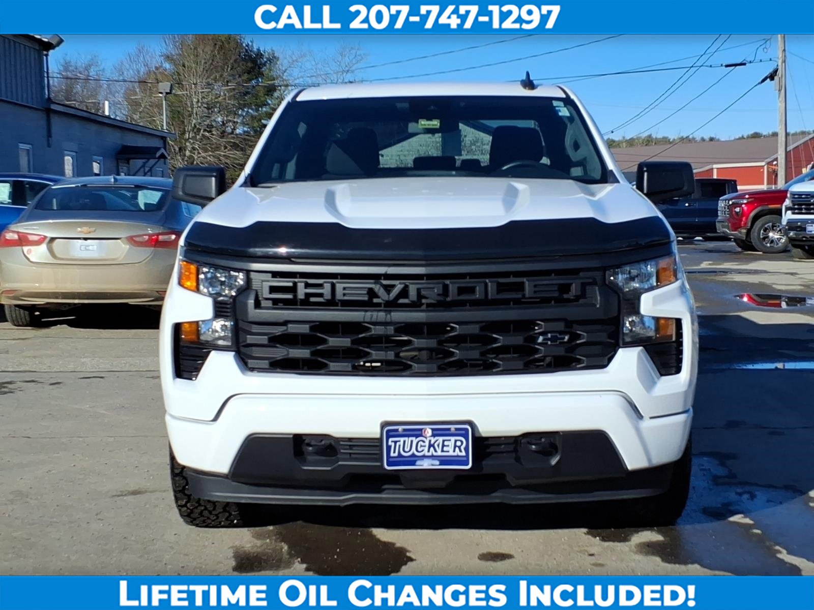 Used 2023 Chevrolet Silverado 1500 Custom w/ LPO, Dark Essentials Package image 2