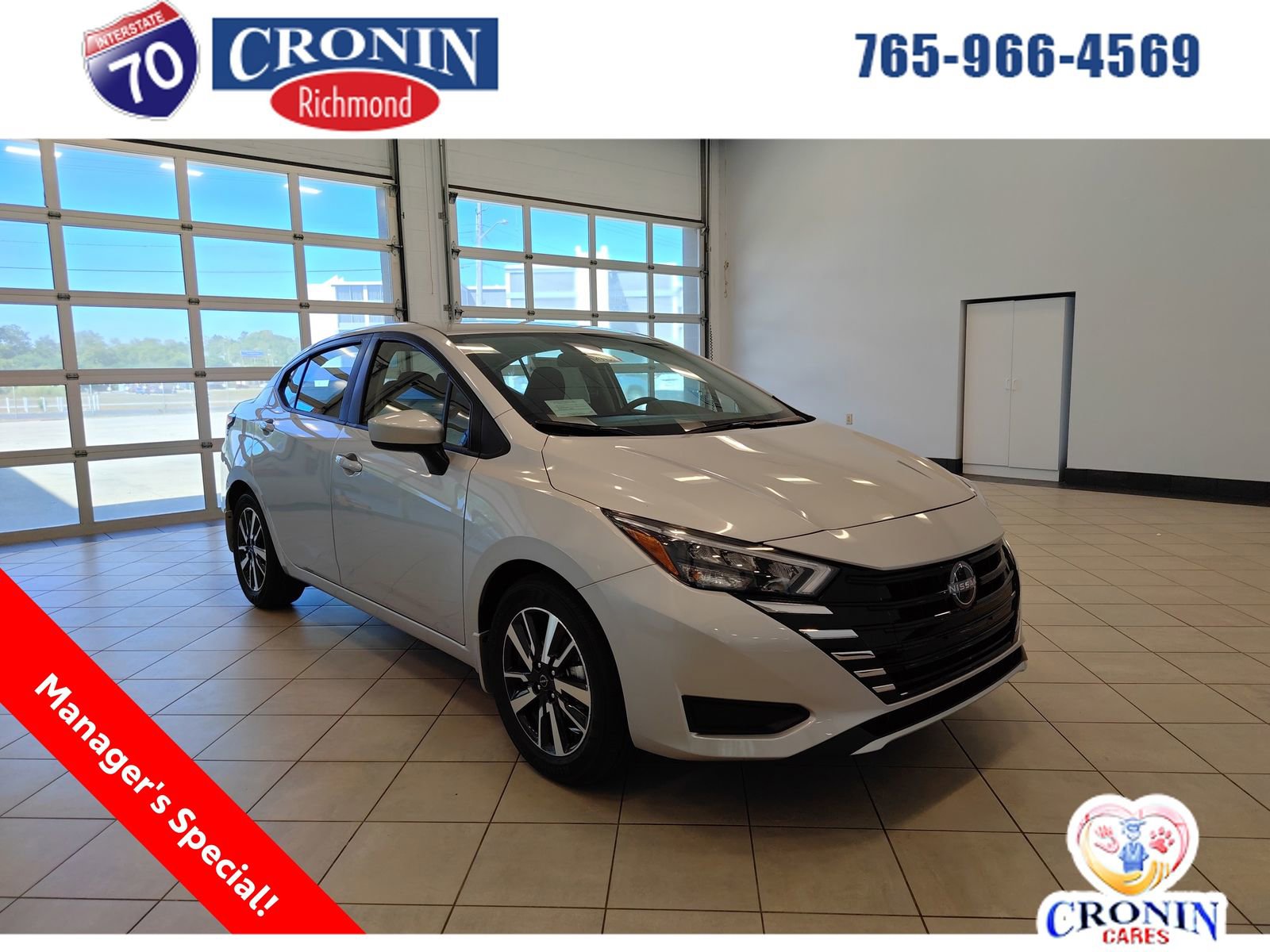 New 2025 Nissan Versa SV w/ Trunk Package