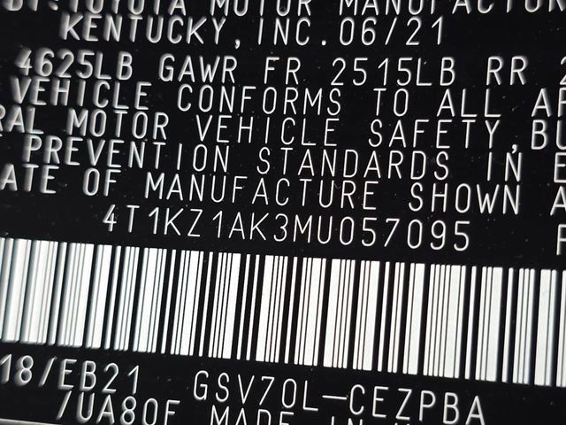 Used 2021 Toyota Camry TRD w/ TRD Package w/JBL Audio image 46