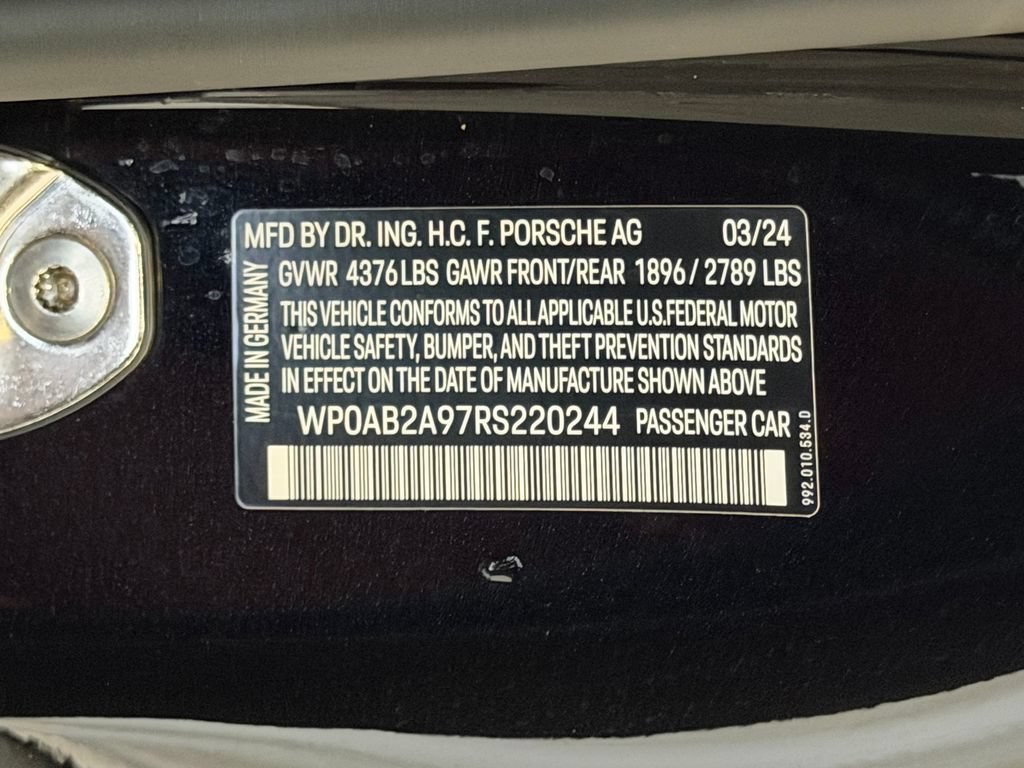 Certified 2024 Porsche 911 Carrera GTS RWD image 25