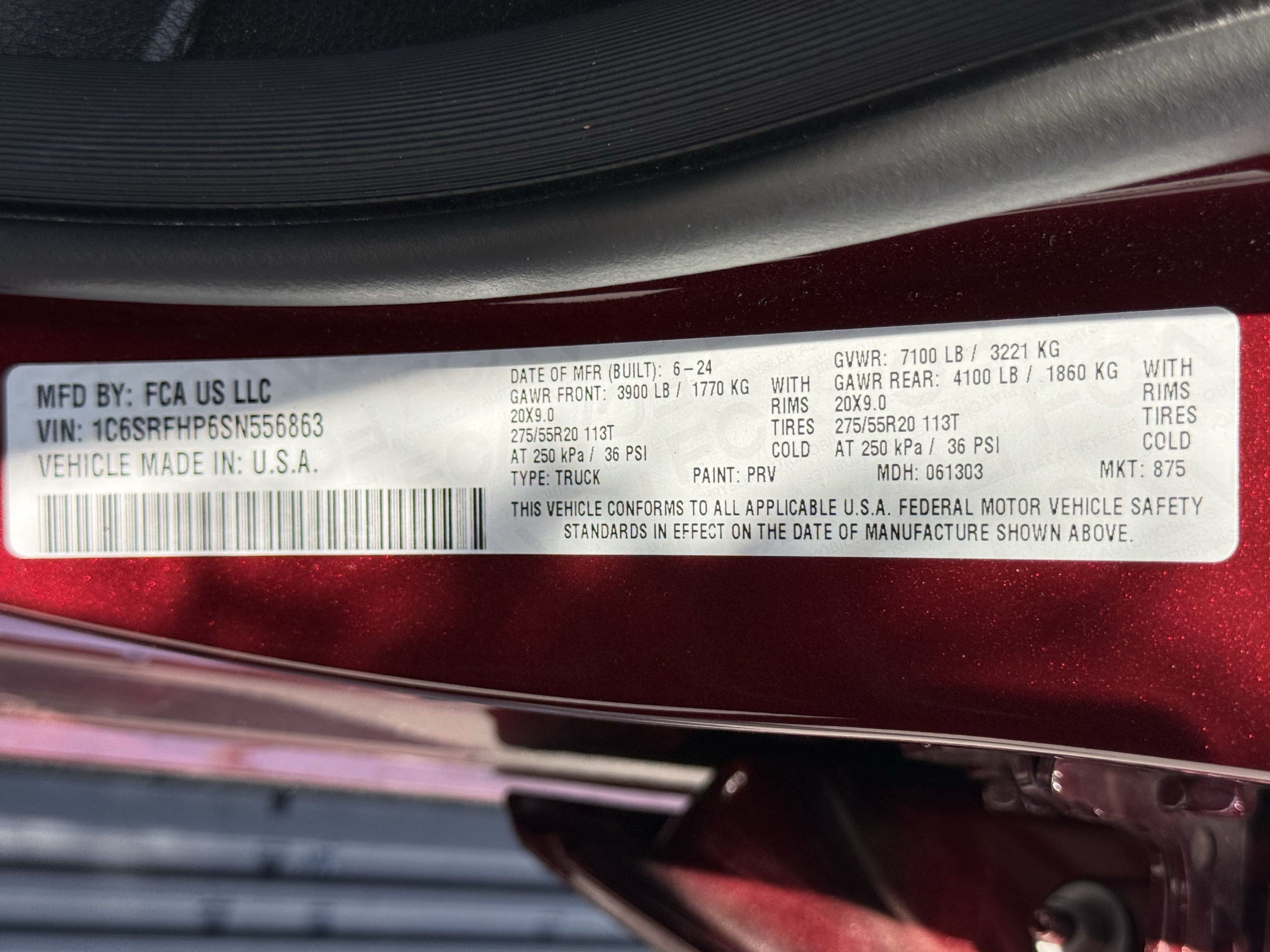 Used 2025 RAM 1500 Limited w/ Trailer Tow Group AWD/4WD image 37