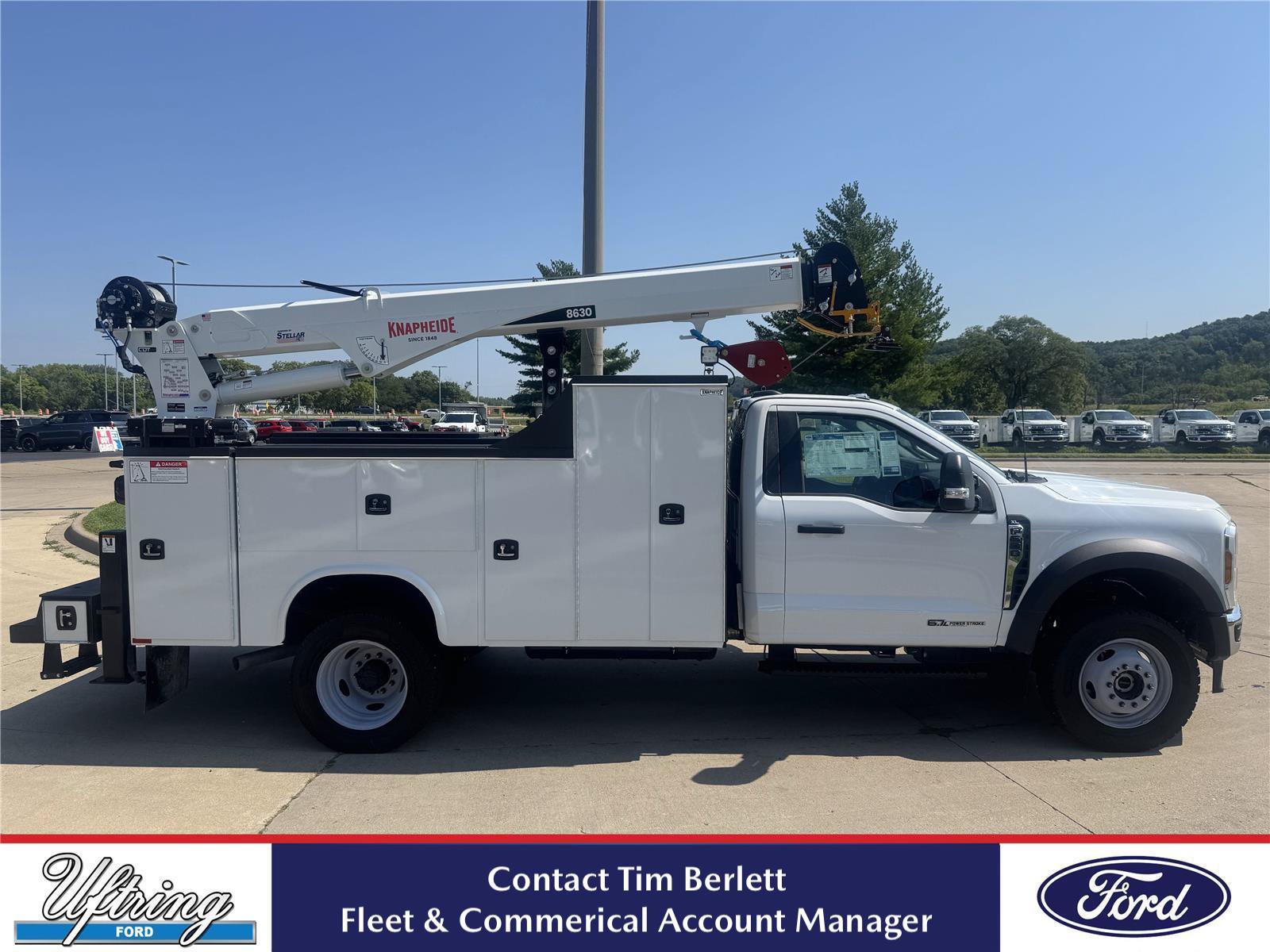 New 2024 Ford F600 4x4 Regular Cab Super Duty w/ XL Chrome Package image 1
