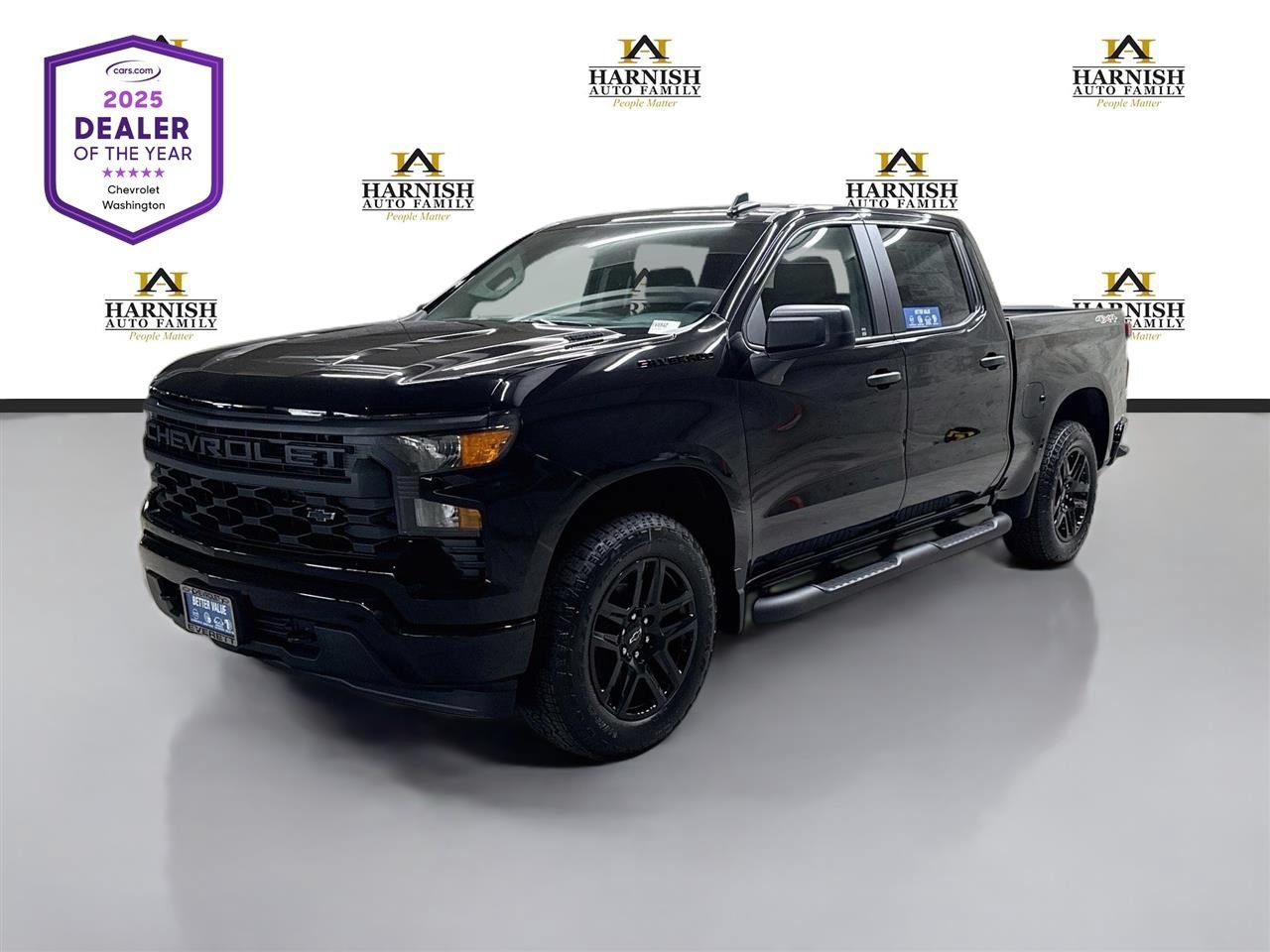 New 2026 Chevrolet Silverado 1500 Custom w/ Turbomax Blackout Package