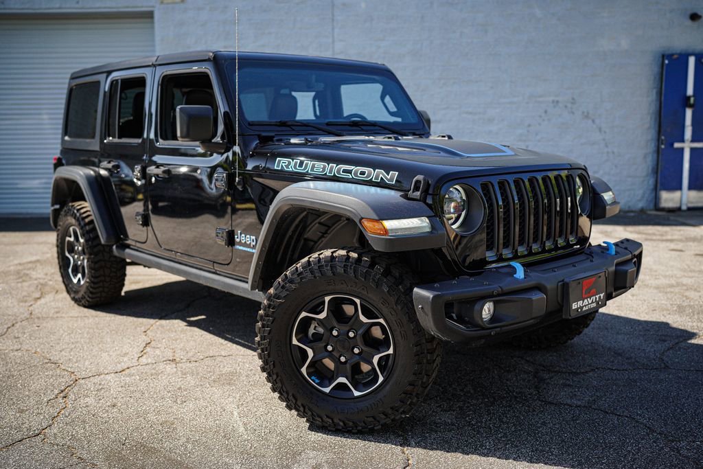Used 2023 Jeep Wrangler Unlimited Rubicon 4xe w/ Steel Bumper Group AWD/4WD image 9