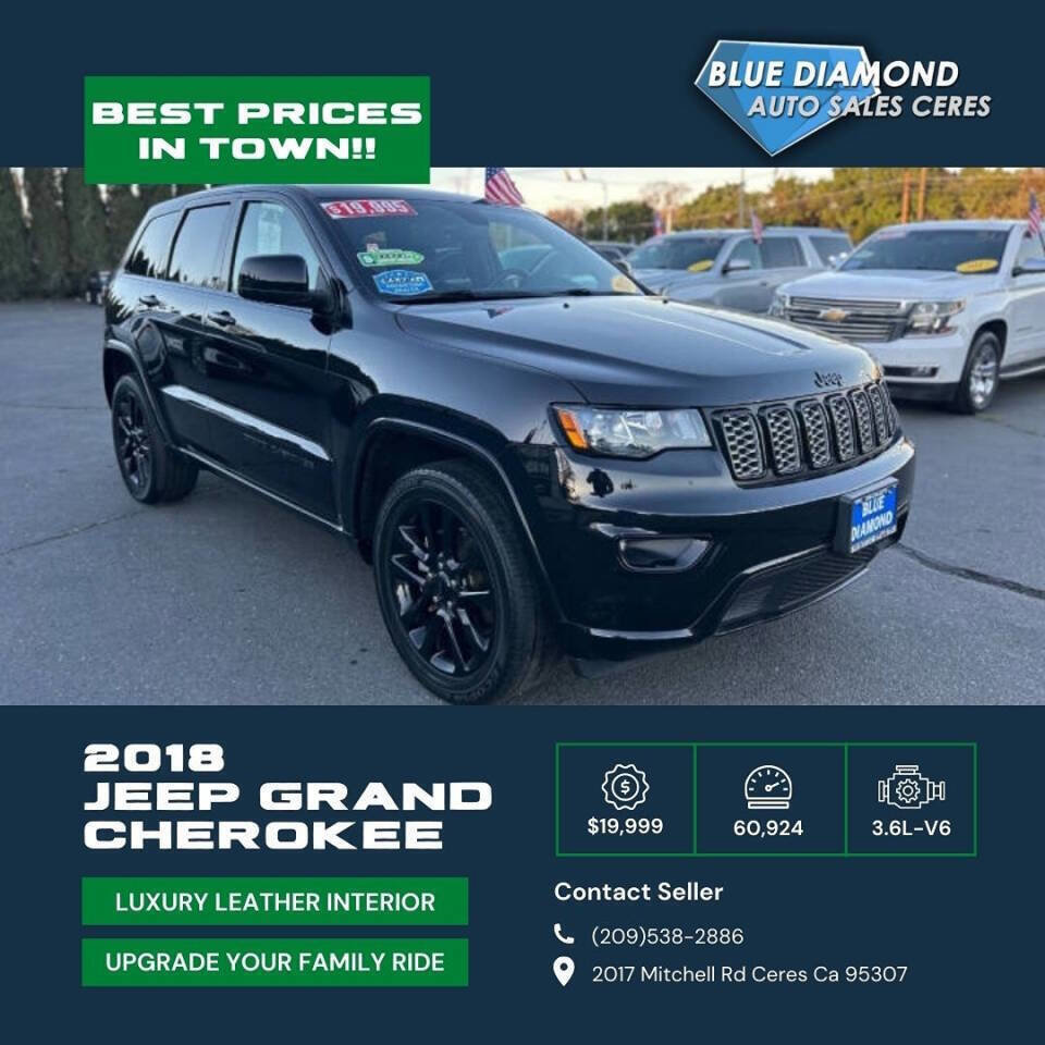 Used 2018 Jeep Grand Cherokee Altitude RWD image 2