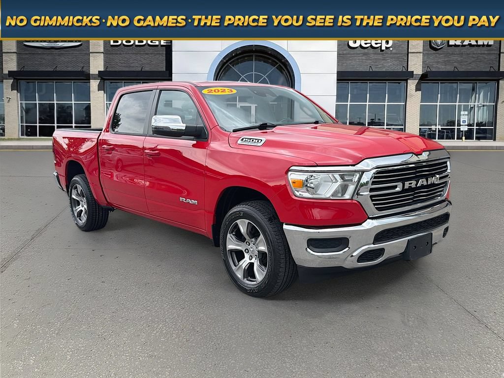 Used 2023 RAM 1500 Laramie AWD/4WD video 1