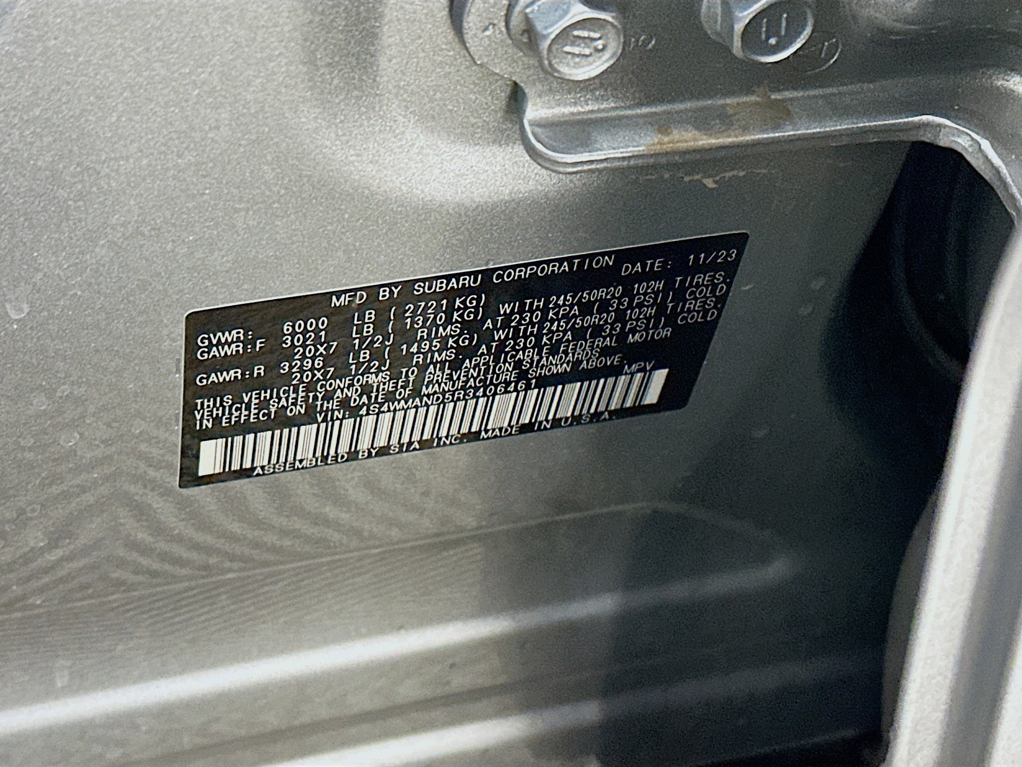 Used 2024 Subaru Ascent Limited image 12