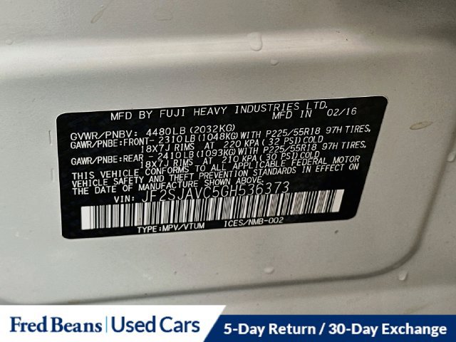 Used 2016 Subaru Forester 2.5i Touring w/ Popular Package #2 AWD/4WD image 39