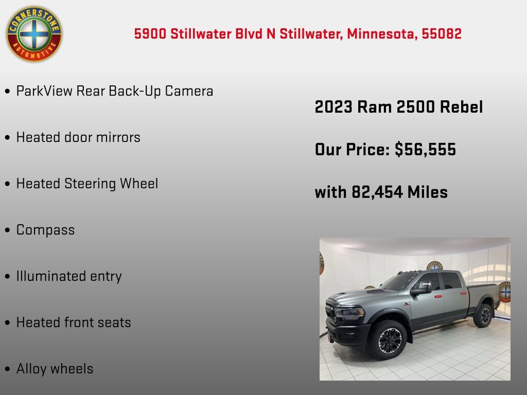 Used 2023 RAM 2500 Rebel w/ Level 1 Equipment Group AWD/4WD image 10