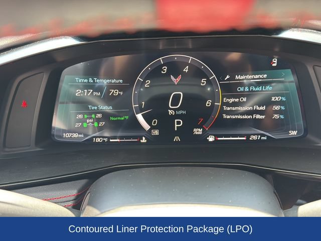 Certified 2023 Chevrolet Corvette Stingray Convertible w/ Z51 Performance Package RWD image 11