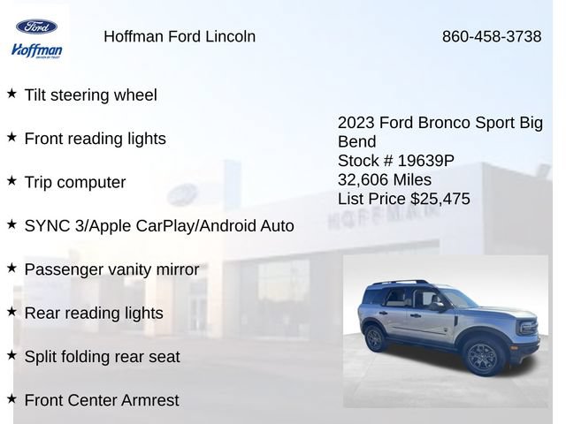Used 2023 Ford Bronco Sport Big Bend AWD/4WD image 28