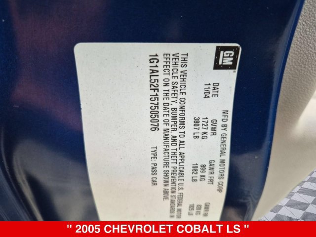 Used 2005 Chevrolet Cobalt LS FWD image 36
