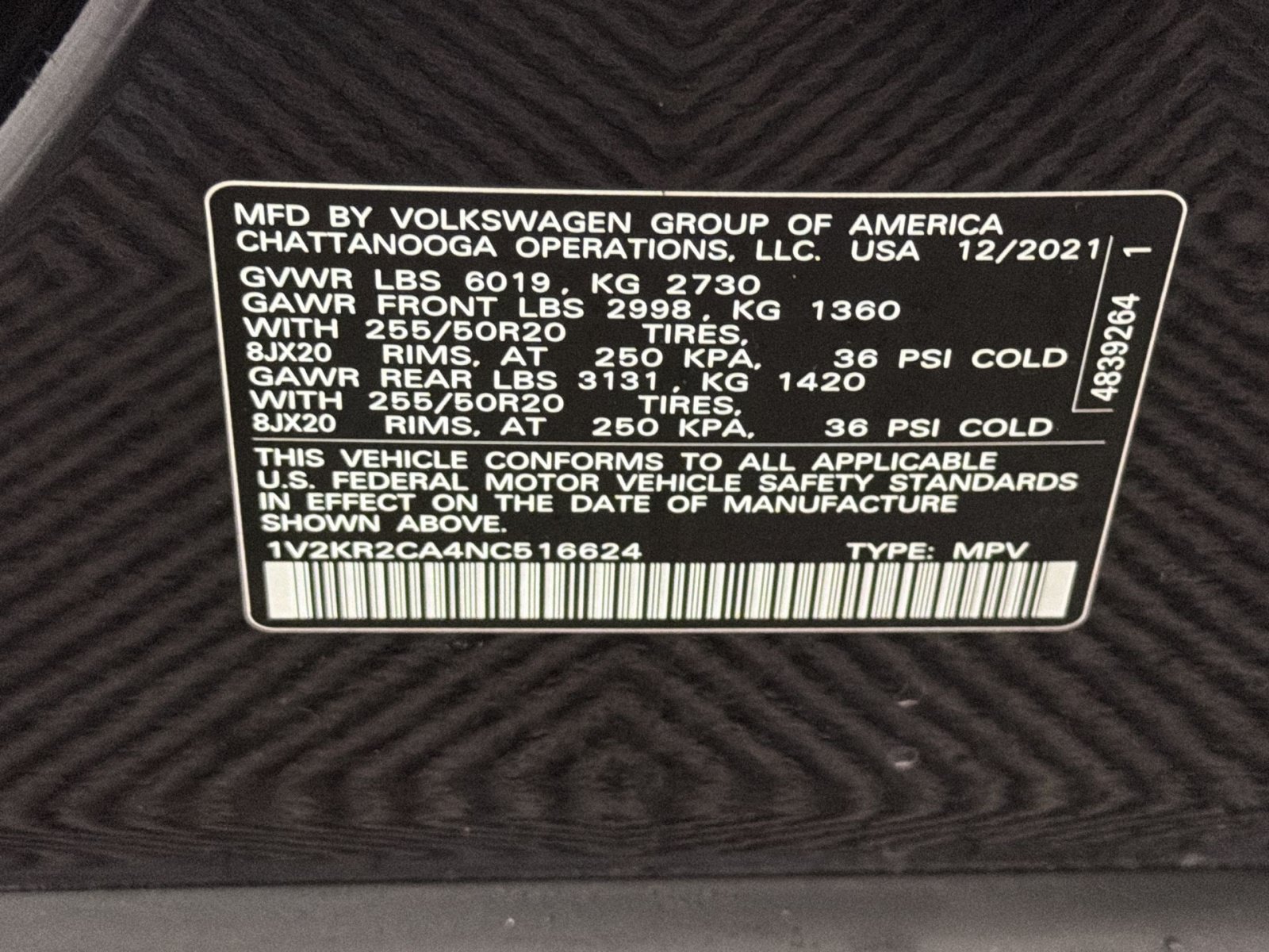 Used 2022 Volkswagen Atlas SE AWD/4WD image 29