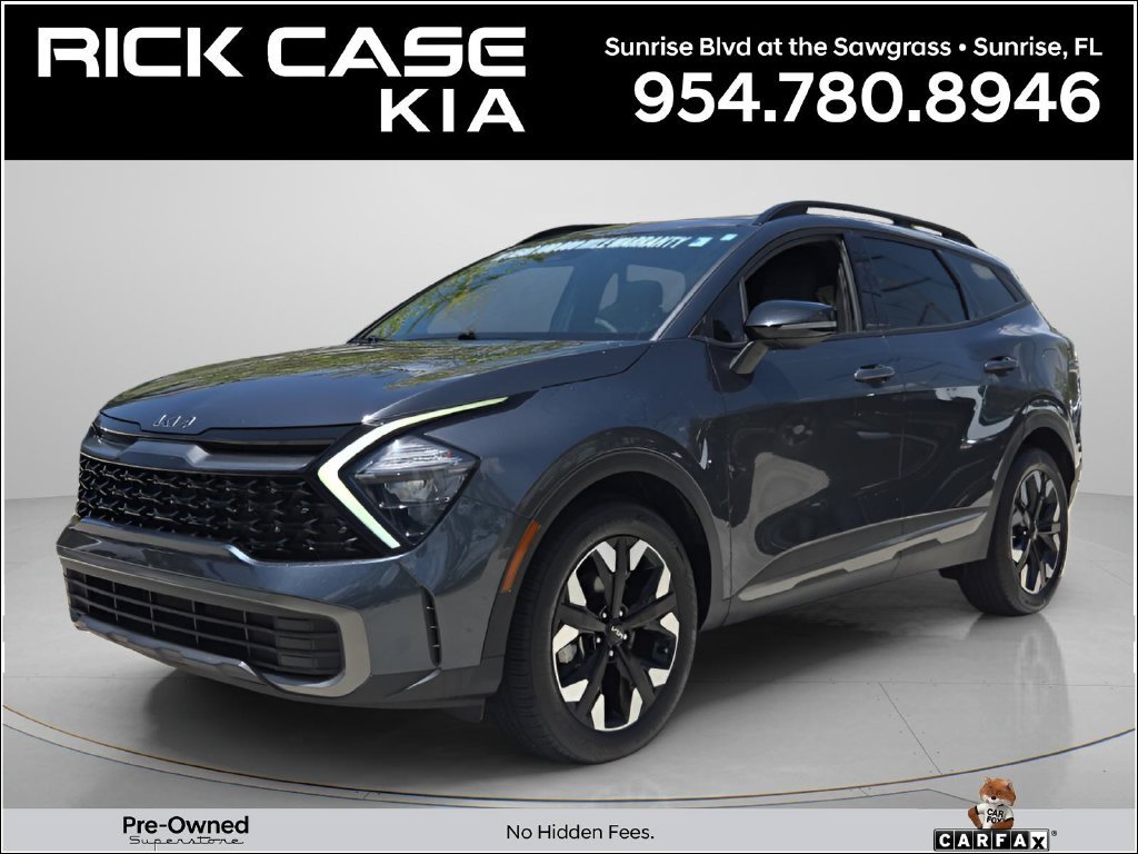 Certified 2023 Kia Sportage X-Line w/ X-Line Premium Package AWD/4WD image 1
