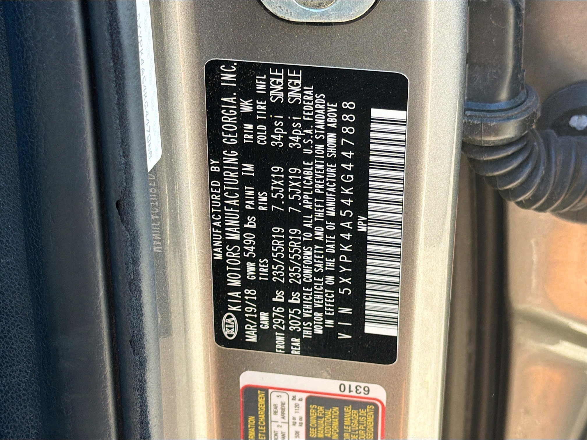 Used 2019 Kia Sorento SX image 41