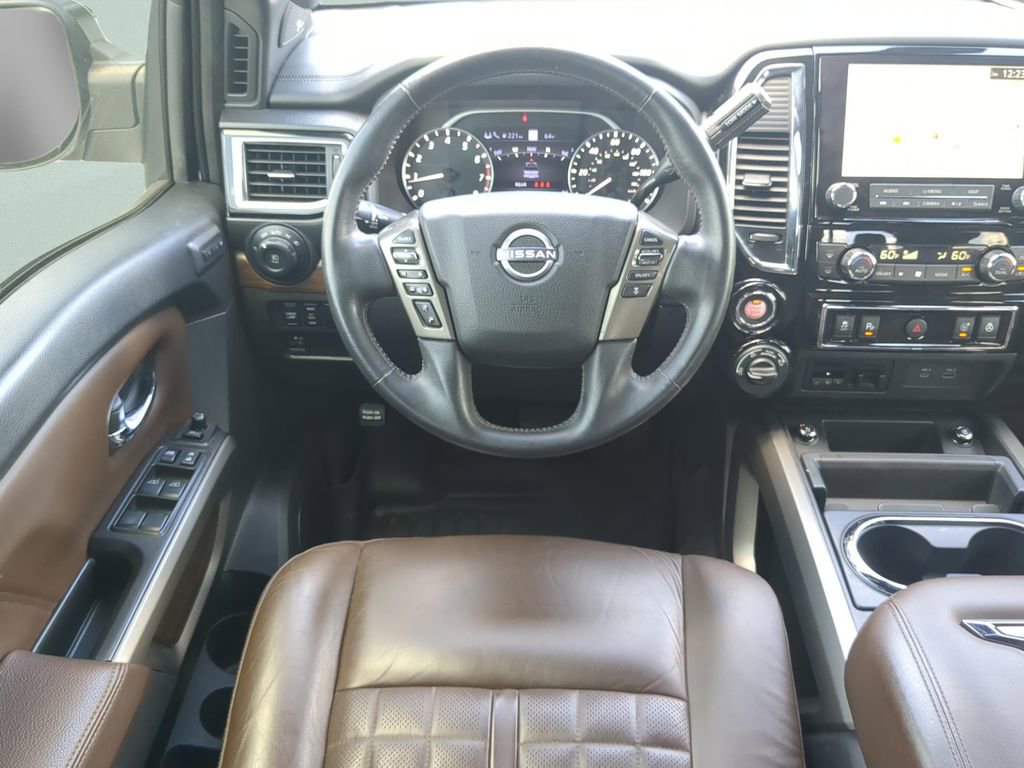 Used 2023 Nissan Titan Platinum Reserve w/ Off Road Protection Package AWD/4WD image 12
