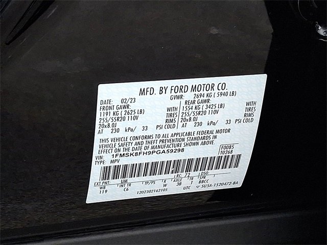 Used 2023 Ford Explorer Limited w/ Equipment Group 301A image 18