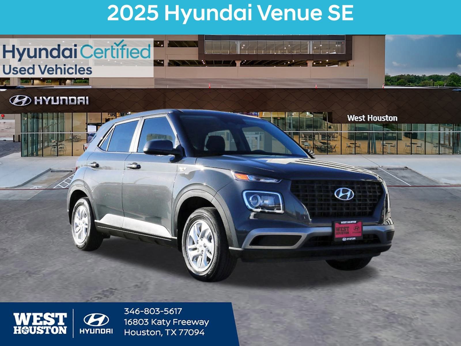 Certified 2025 Hyundai Venue SE