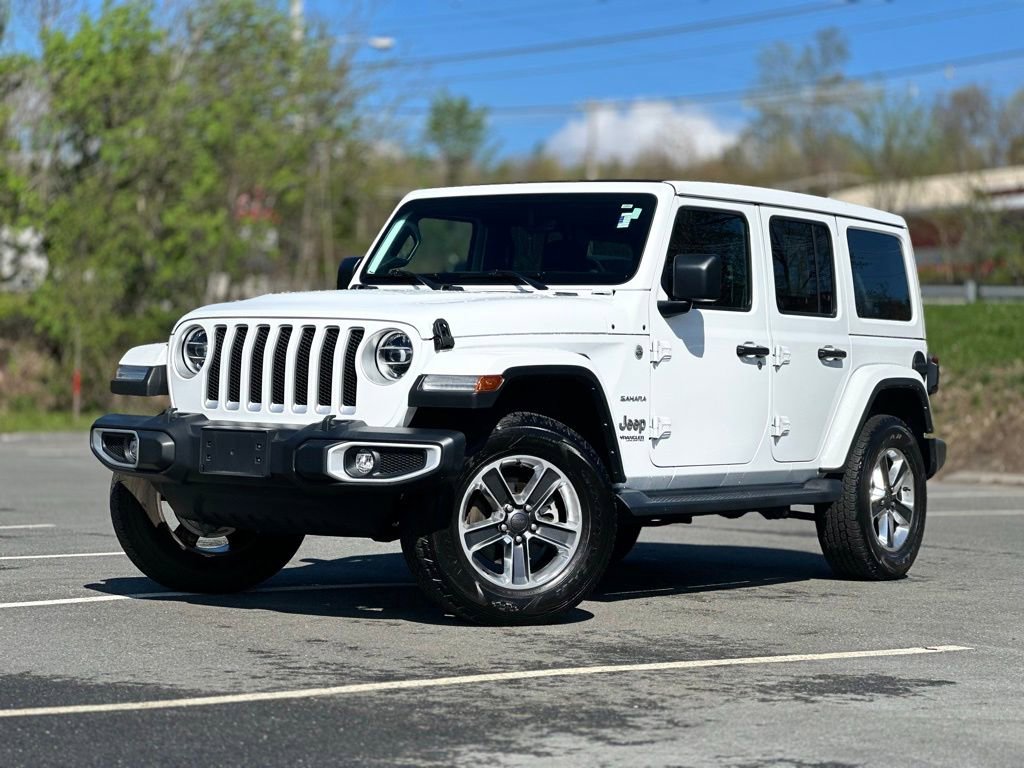 Used 2021 Jeep Wrangler Unlimited Sahara AWD/4WD image 1