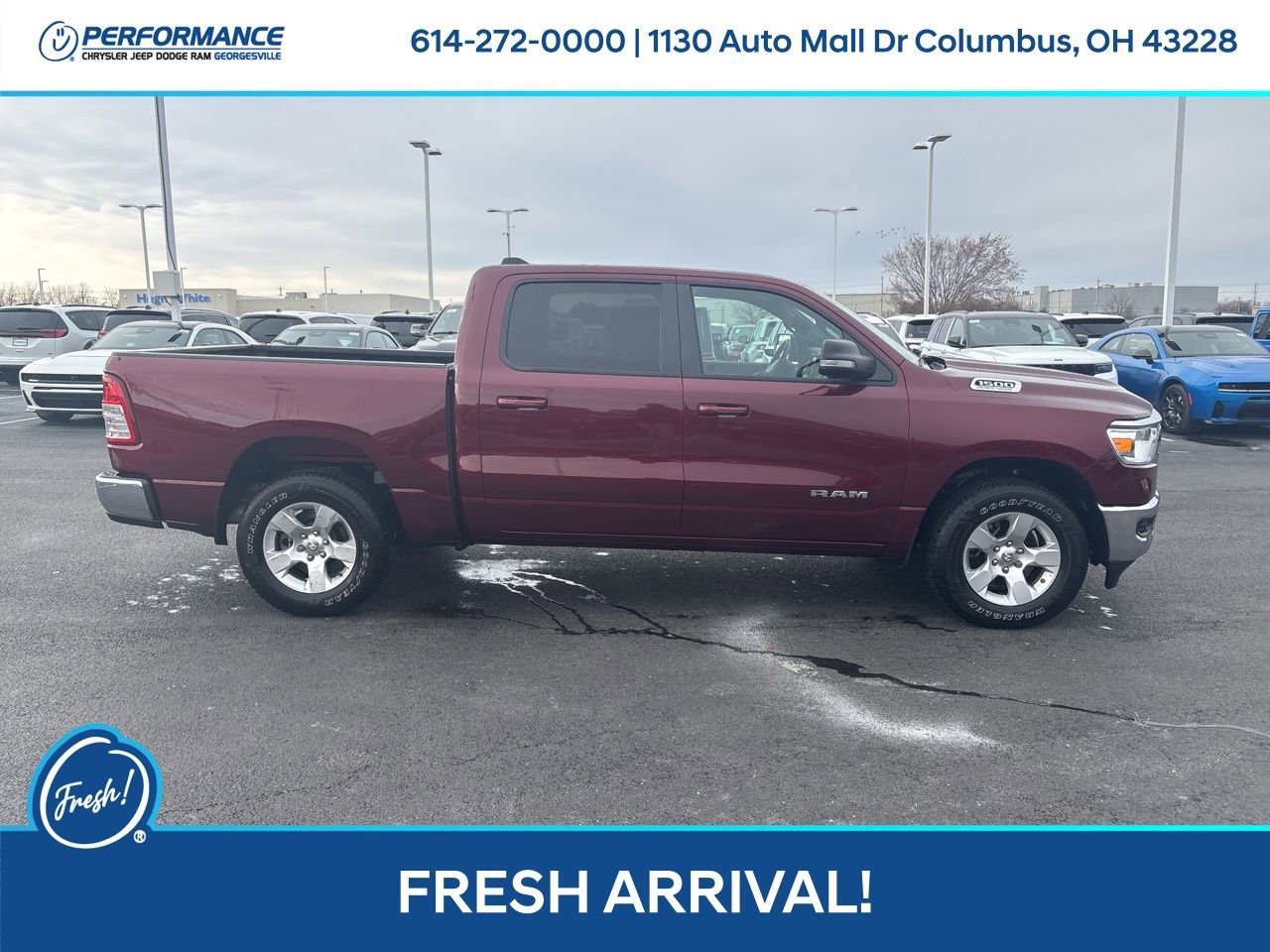 Used 2021 RAM 1500 Big Horn w/ Trailer Tow Group image 3