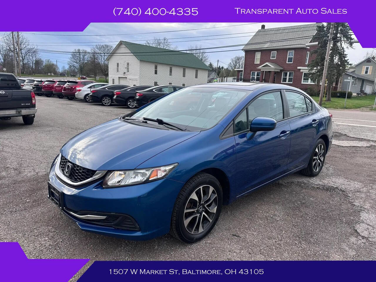 Used 2015 Honda Civic EX image 1
