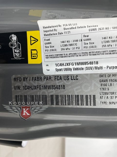 Used 2021 Jeep Wrangler Unlimited Rubicon w/ Uconnect 4C Nav & Sound Group image 26