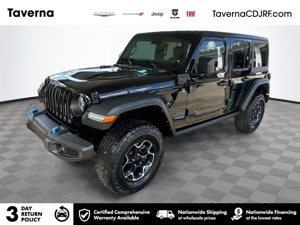 Used 2022 Jeep Wrangler Unlimited Rubicon 4xe w/ Cold Weather Group