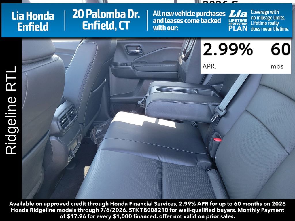 New 2026 Honda Ridgeline RTL image 30