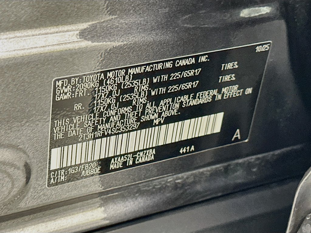Certified 2025 Toyota RAV4 LE FWD image 30