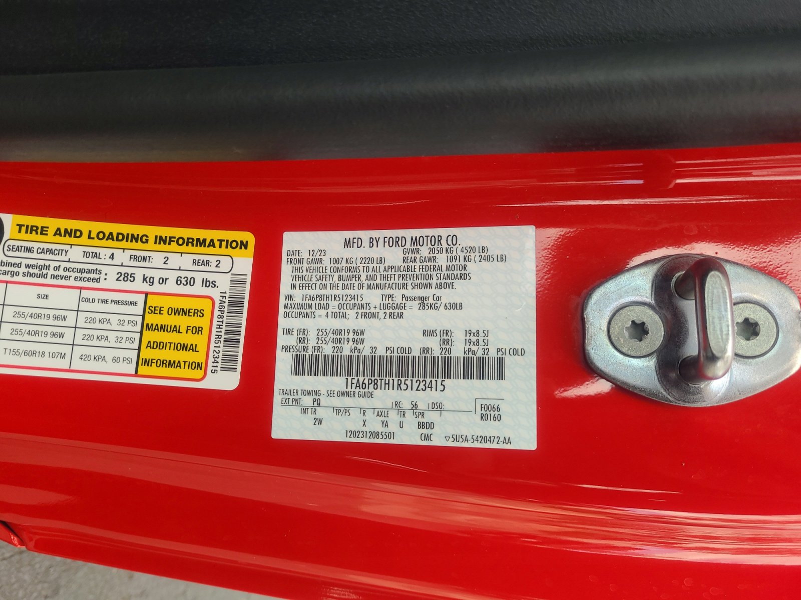 Certified 2024 Ford Mustang Coupe image 24