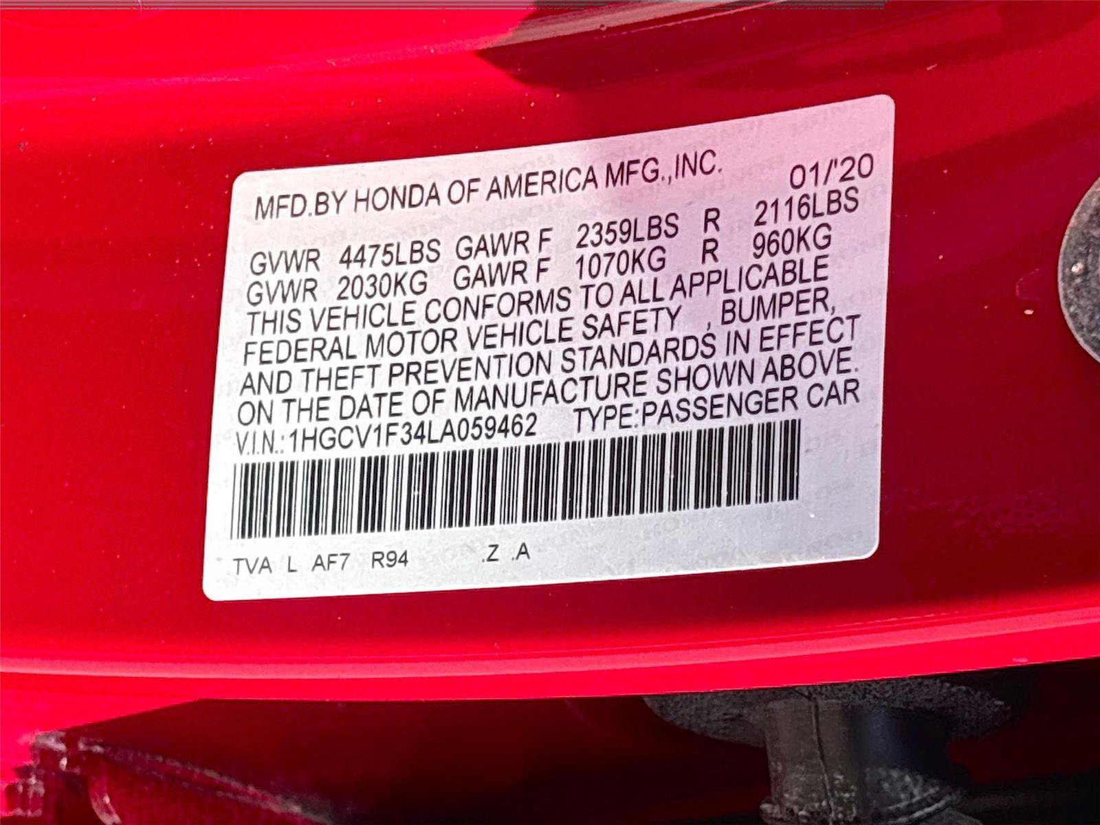 Used 2020 Honda Accord Sport image 28