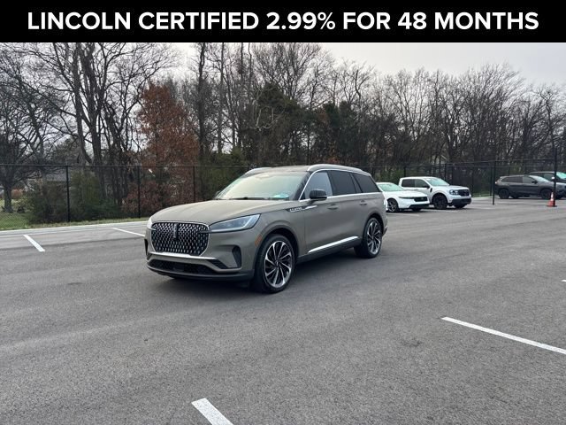 Certified 2025 Lincoln Aviator Reserve w/ Equipment Group 201A AWD/4WD 360° Tour