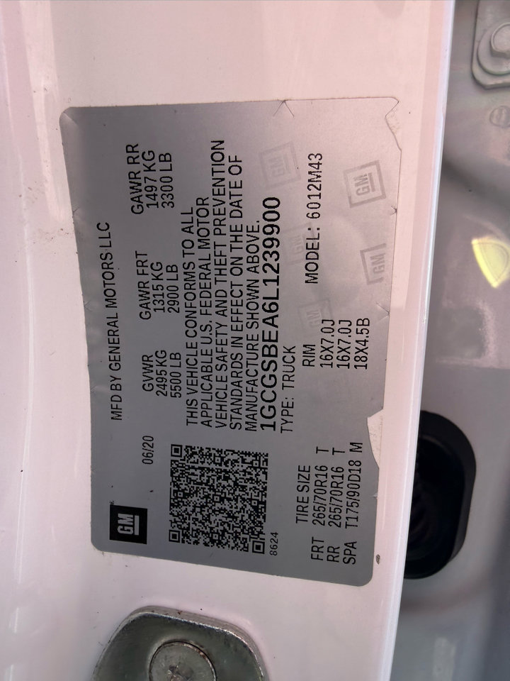 Used 2020 Chevrolet Colorado W/T w/ WT Convenience Package image 40